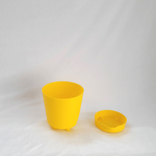 Load image into Gallery viewer, Gardenista Self-Watering Pot- 5 Inches Yellow (Set of 2)