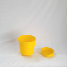 Load image into Gallery viewer, Gardenista Self-Watering Pot- 5 Inches Yellow (Set of 2)
